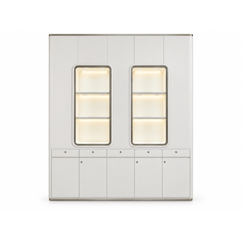 Floor Standing Wall Showcases